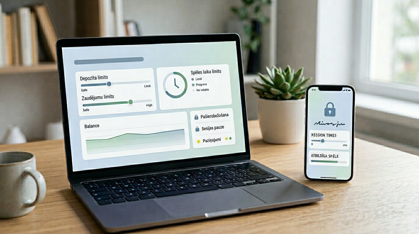 Atbildīgas spēles rīki un pašierobežojumi Latvijā
